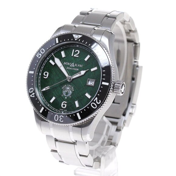 MONTBLANC Ice Sea Date Green Dial Automatic Men's Watch_834597 - Picture 3 of 8